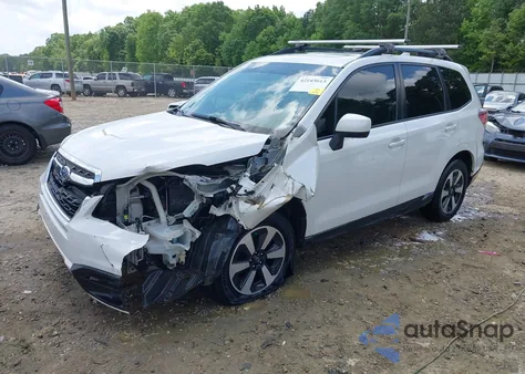 2017 Subaru Forester 2.5I Premium from USA, damaged, VIN JF2SJAEC9HH810241